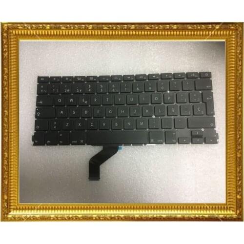 Brand New A1425 Keyboard For Macbook Pro Retina Laptop A1425 SP Spanish Spain Keyboard MD212 MD212LL/A