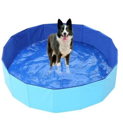 Pet Pool Dog Swimming Pool Cat Sand Table Bathtub Foldable Paddling Pool Pickle Pool