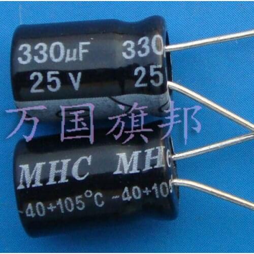 Free Delivery. High and low voltage complete series 330 uf 330 uf electrolytic capacitor 25 v