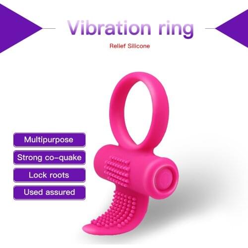 Lock Delay Ring Vibrator Sex Shop Products for Couples Penis Massage Exercise Erotic Toys Intimate Goods Sex Machine Toy for Men