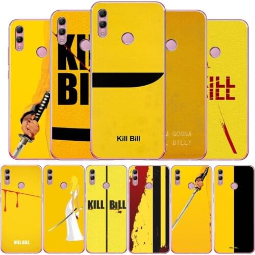 Kill bill For Huawei Mate 9 10 20 30 Pro lite Phone for honor 9 V9 10 20 30 Lite Pro V10 soft Back Cover