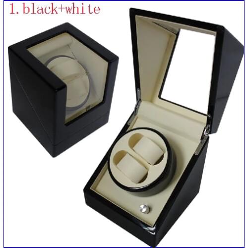 Watch box Single high gloss wooden automatic watch winder, watch winder display jewelry gift box