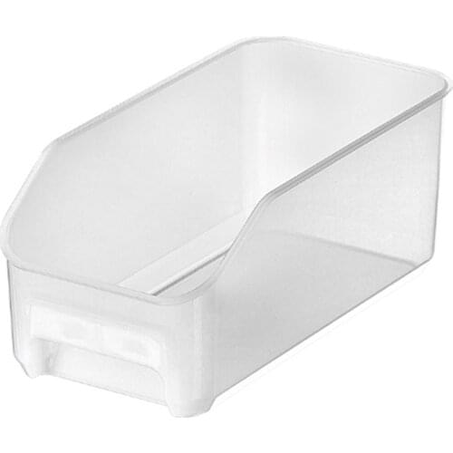 Kitchen Refrigerator Organizer Storage Box Food Container Plastic Fresh Spacer Storage Rack Pull-out Drawers Fresh Sort Organize