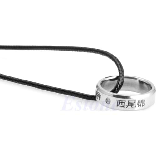 Fashion Cosplay Anime Tokyo Ghoul Ken Kaneki Titanium Steel Ring Finger Rings