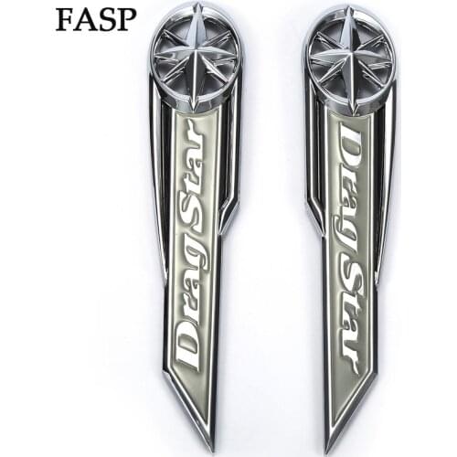 Motorcycle Gas Tank Emblem Badge Sticker for Yamaha Drag Star 15 Vstar XVS