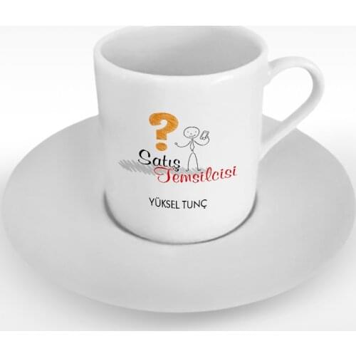 Personalized Professional Sales Representative Turkish coffee Cup