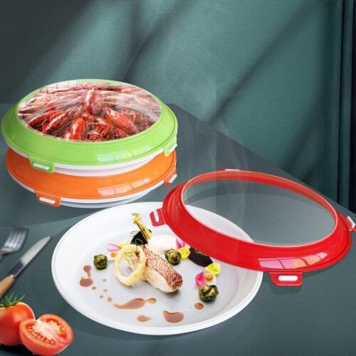 Food Fresh Storage Microwave Cover Clever Tray Creative Food Plastic Preservation Tray Kitchen Items Food Storage Container Set