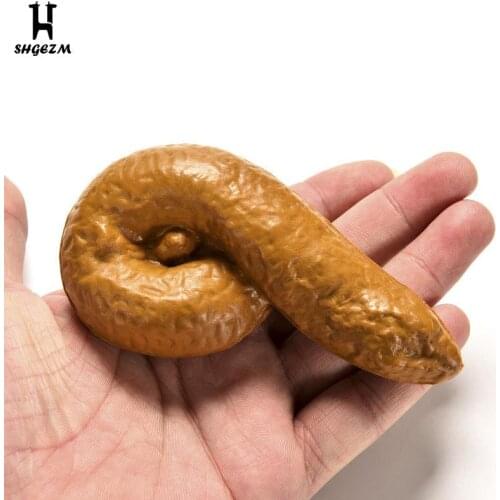 Fake Realistic Shits Poop Classic Mischief Turd Gift Practical Gag-Funny Joke 6 Shape Party Game For Funny Toys