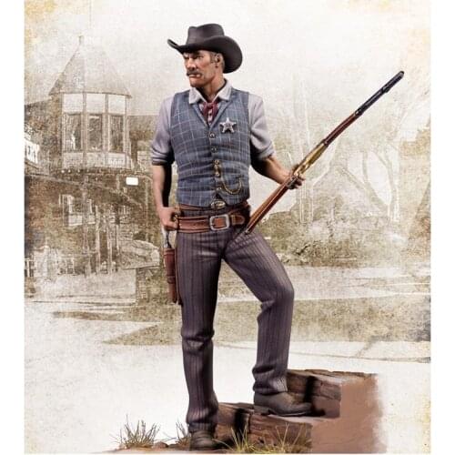 1/24 Scale Resin Figure Town police 75mm