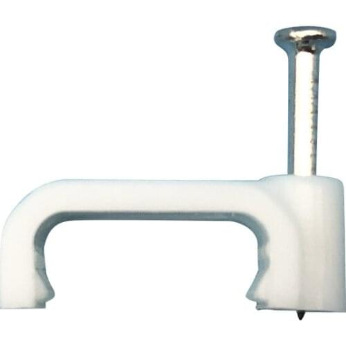 200PCS/LOT Square Pin-Line Plastic Clamping Cable Holder Wire Plastic Clamping Wire Clasp 4mm 6mm 8mm 10mm 12mm