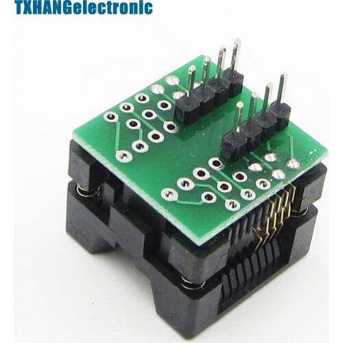 SOP8 to DIP8 Wide-body Seat Wide 200mil Programmer Adapter Socket diy electronics