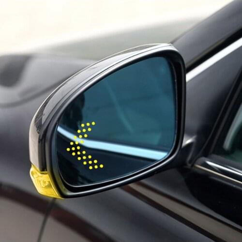 Brand New Power Heated Blue Wide Angle Sight Side Rear View Mirror Glasses For Toyota Reiz