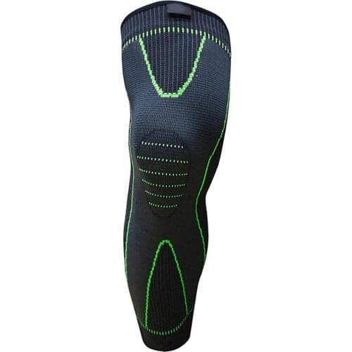 Unisex Bicycle Leg Warmers Cycling Knit Legging Elastic Stripe Extended Non-slip Bandage Compression Knee Pad Sleeve