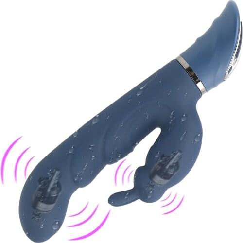 Rabbit Vibrator Sex Toy for women G-spot Dildo Vibrator Vagina Clitoris Stimulator Adult Products Female Masturbator 10 Speed