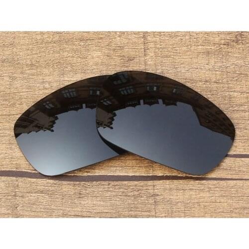 Vonxyz Stealth Black Polycarbonate Replacement Lenses for-Oakley Jawbone Frame