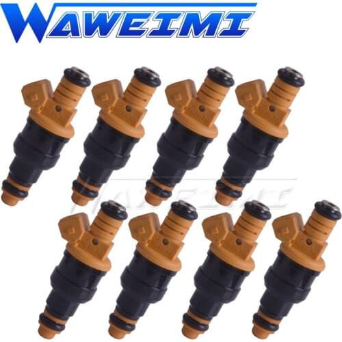 WAWEIMI 8 Pcs New Competitive price Fuel Injector Nozzle OEM 0280150718 for Ford F150 F250 Mercury Capri 5.0L V8 1986