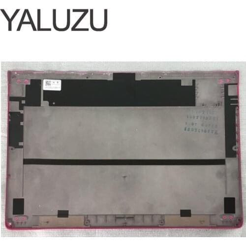 YALUZU New Laptop Bottom Base Case Cover For Lenovo YOGA 3 pro 1370 lower case rose Red Bottom Chassis