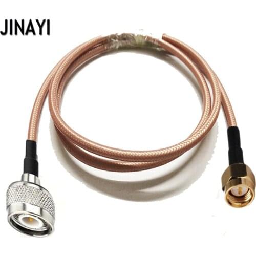 1m 3m 5m 10m RG142 RF Coax Cable TNC Male to SMA male Plug Connector RF Coaxial Cable