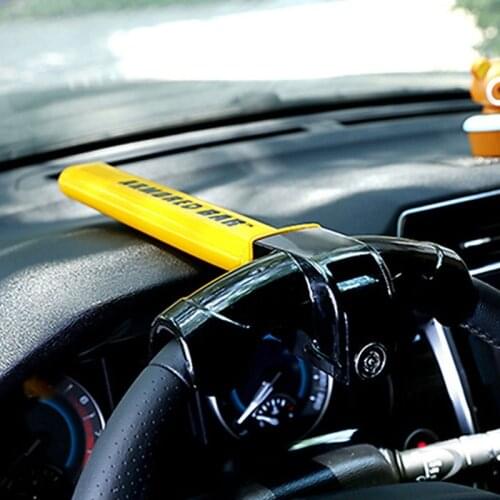 1PC Anti Theft Steering Wheel Lock Car Steering Wheel Lock T Shape High Safety Anti-Theft Lock For Car SUV Truck Auto Cars Lock