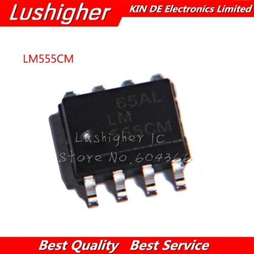 10pcs LM555CM SOP8 LM555 555M SMD