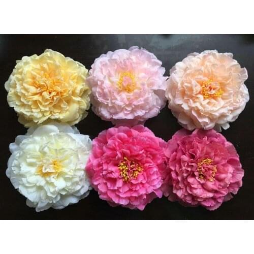 18cm large flower heads,artificial peony,wedding & home decoration, to make flower wall,kissing ball,door wreath