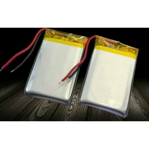 Free shipping 2pcs/lot 562438 3.7v 500mah polymer lithium li-po rechargeable battery For drive recorder GPS PSP DVD bluetooth