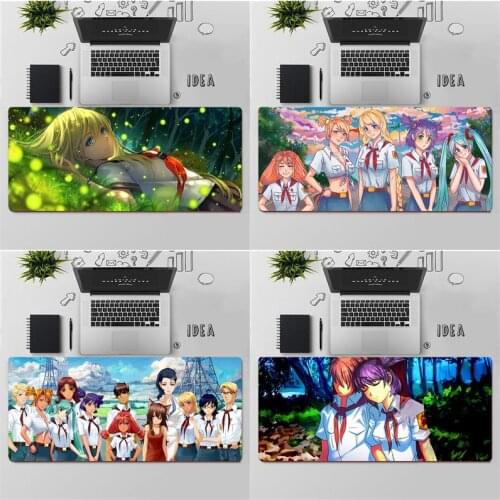 FHNBLJ Top Quality Everlasting Summer Locking Edge Mouse Pad Game Free Shipping Large Mouse Pad Keyboards Mat