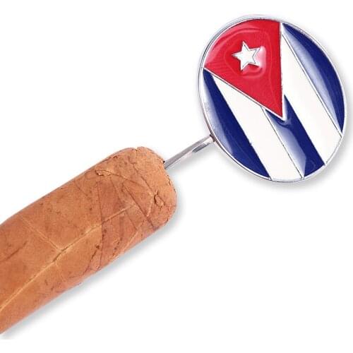 GALINER Stainless Steel Cigar Needle Draw Poker Cigar Nebber Smoking Tool Dredge Loose Cigar Nubber Punch Cutter