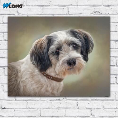 Large size Printing Oil Painting Dogs Painting Art Wall art canvas prints pictures for living room and bedroom No Frames