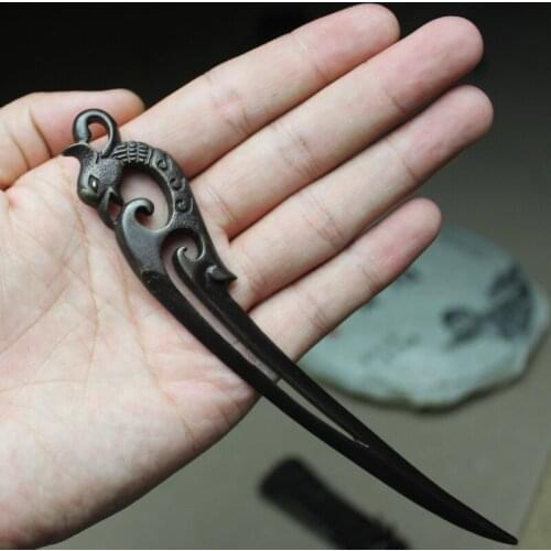 Tea Part Handmade Copper Tea knife Tea needle Tea Ceremony Iron pot pure Copper Ornaments