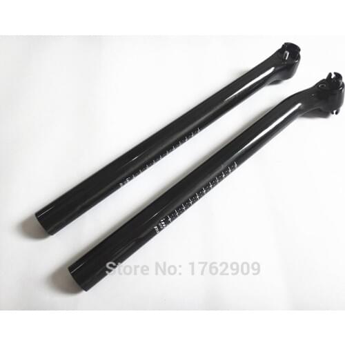 New Road&Mountain bike UD full carbon bicycle seatposts MTB lightest parts 5&20mm offset 27.2/30.8/31.6*350/400mm Free ship