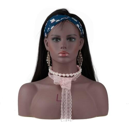 PVC Female Mannequin Head Bust Sale For Wig Jewelry And Hat Display