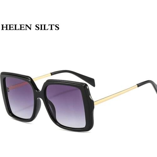 Oversized Square Sunglasses Women Brand Designer Trendy Steampunk Colorful sunglasses men Fashion Shades Female Glasses UV400