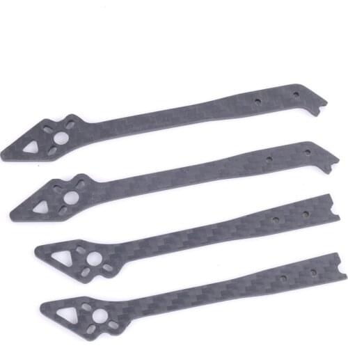3K Full Carbon Fiber Replacement Spare Arm Top plate for G-FORCE LR4 182mm 4inch Long Range Frame Kits FPV Racing Drone Quad