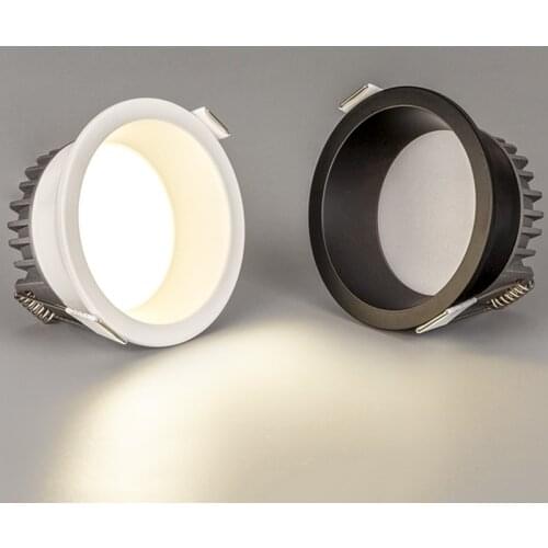 Dimmable Recessed LED Downlights 10W20W30W COB LED Ceiling Spot Lights 85-265V LED Ceiling Lamps Warm Cold White Indoor Lighting