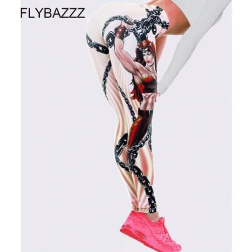 Womens Sports Pants Fashion Printed Quick Dry High Waist Stretch Outdoor Gym Yoga Trousers Running Professional Skinny Leggings