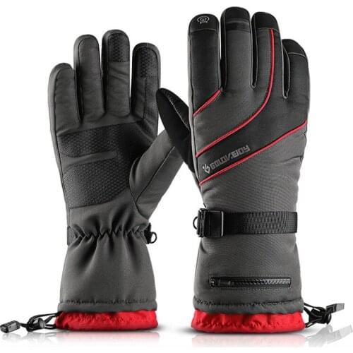 Winter Ski Gloves Snow Outdoor Sport Women Men Waterproof Warm Snowmobile Motorcycle Touch Screen Snowboard Ski GlovesProtection