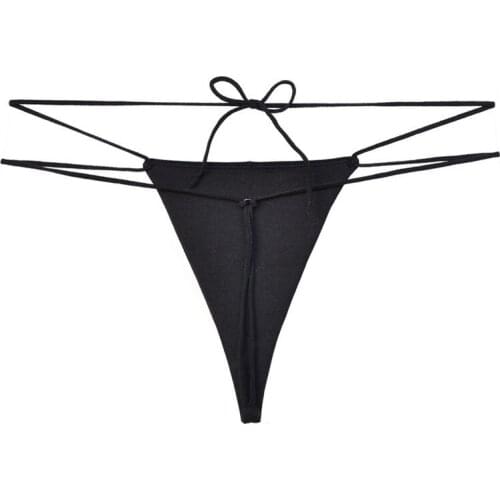 1 PCS Sexy Bandage G String Thongs Women Panties High Quality Sexy Rope Strappy Underwear Bandage Mini Thong