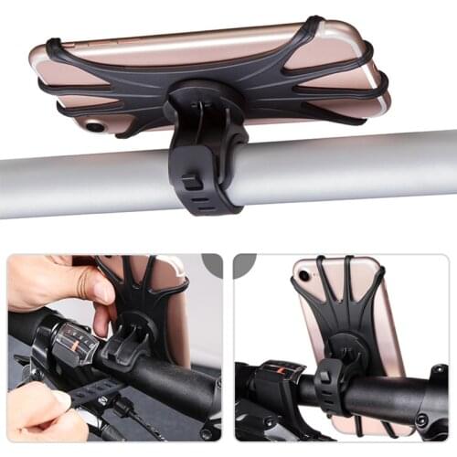 Baby Stroller Accessories Mobile Phone Holder Rack Universal 360 Rotatable Baby Pram Cart Phone Holder for iPhone Gps Device