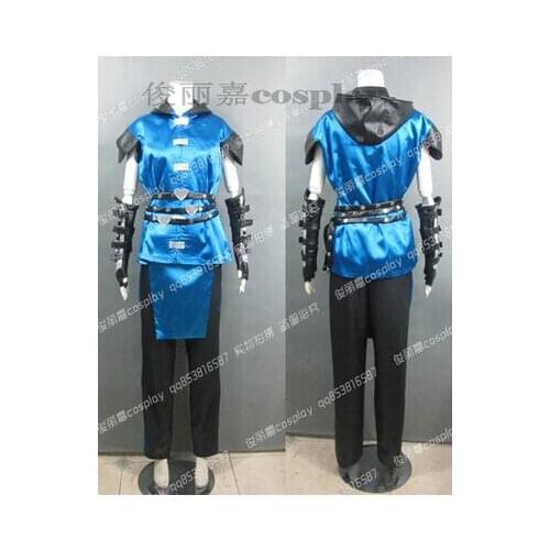 Free shipping Mortal Kombat sub-zero Cosplay Costumes
