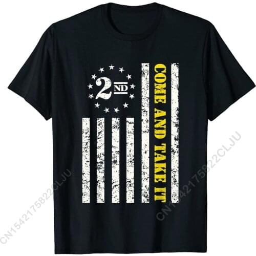 2nd Amendment Betsy Ross Flag 2A Libertarian Republican T-Shirt Top T-shirts Camisa Retro Cotton T Shirt Printed For Men