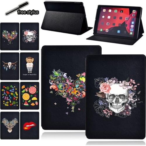 Tablet Case for Apple IPad 8/ IPad Mini 4/5/1/2/3/ IPad 5th/6th Gen/ IPad 2/3/4/ IPad 7th Gen Cover Case + Free Stylus