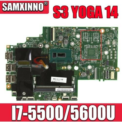 For Lenovo Thinkpad S3 YOGA 14 13323-2 448.01110.0021 Laptop motherboard CPU I7-5500/5600U DDR3 100% fully tested