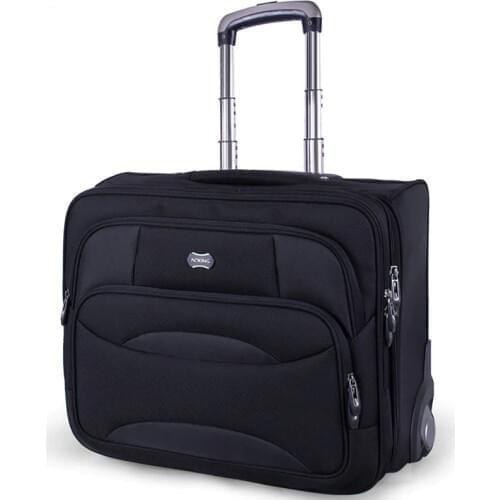 Business Travel Multi-function Luggage Waterproof High Quality Hand Trolley Men Boarding Suitcase Large Capacity Travel Luggage