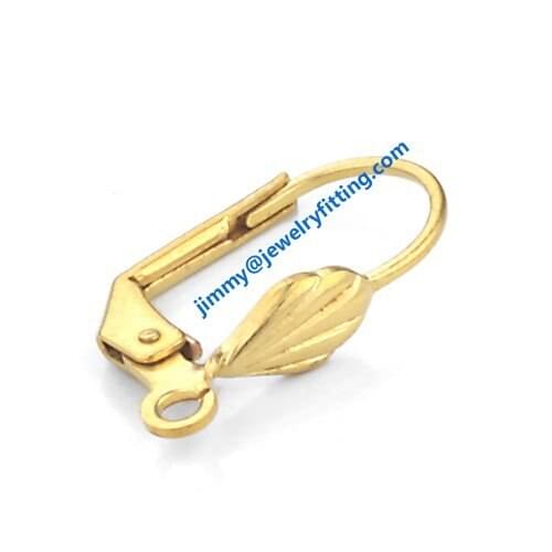 2014 new 2014 new fashion jewelry findings lever back earring clip Screw back earrings clip earring fittings