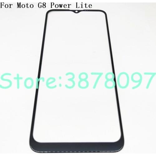 Original For Motorola Moto G8 Power Lite XT2055-1 XT2055-2 XT2055-4 Touch Screen Front Glass Panel Repair Replacement Parts