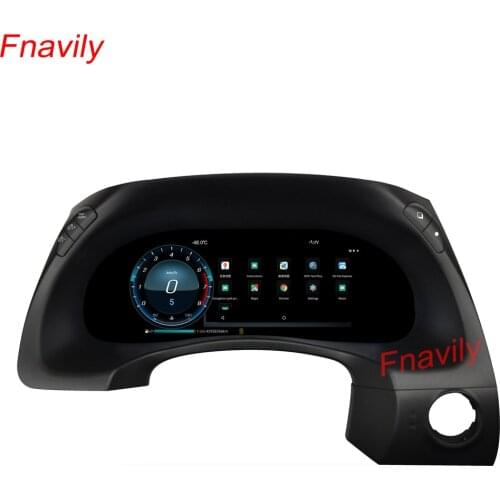 Fnavily 12.3 Inch Touch Screen Instrument Panel Android 9.0 For Nissan Patrol Instrument Dashboard Panel Assembly GPS -2019