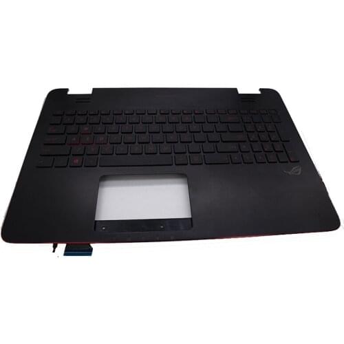 JIANGLUN Laptop Palmrest With US Layout Backlight Keyboard For Asus GL551J