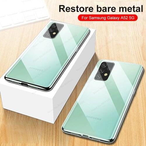 Clear Soft silicone protect shell for samsung galaxy a52 case cover for samsung galaxy a52 a72 a42 a12 a525f 72 coque fundas