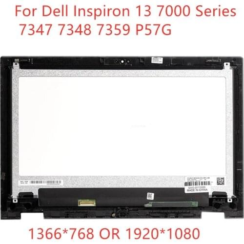 13.3 INCH replacement For Dell Inspiron 13 7000 Series 7347 7348 7359 P57G LCD Display Touch Screen Digitizer Assembly